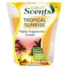 Fragrance Candle, Tropical Sunrise, 3-oz.