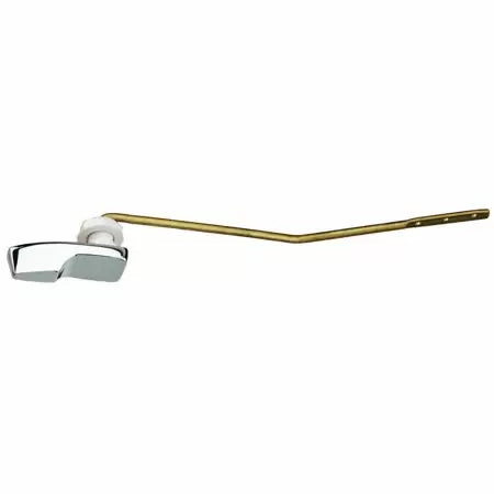 Plumb Pak PP836-31 Front Mount Flush Lever For Mansfield Card, Polished Brass