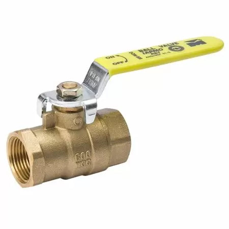 B & K Industries Series 7700T Brass Ball Valve Premium | Full Port 1/2”