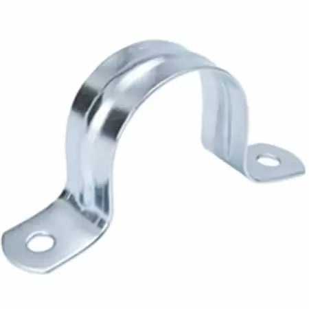 B & K Industries Galvanized Steel 2 Hole Strap 2”