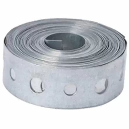 B & K Industries Galvanized Steel Hanger Strap 3/4” x 10FT 28 Gauge