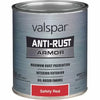 Valspar Gloss Anti-Rust Armor Enamel Tintable Interior/Exterior Paint (1-quart) Safety Red (1 Quart, Safety Red)
