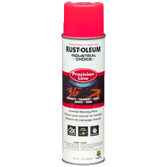 Rust-Oleum® System Water-Based Precision Line Marking Paint Fluorescent Pink