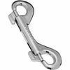 Double Bolt Snap, Nickel Finish, 3-15/16-In.