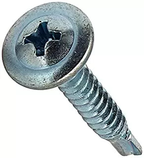 Teks #8-18 x 1 in. Philips Pan Head Drill Point Lath Screw