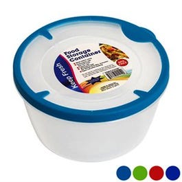 Food Storage Container, Assorted Colors, 1.5-Litre