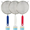 Mesh Strainer, Assorted Colors, 6-In.