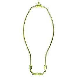 Lamp Harp, Polished Brass, 10-In.
