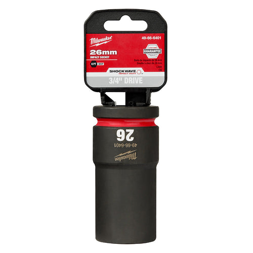 SHOCKWAVE™ Impact Duty™ 3/4 Drive 26MM Deep 6 Point Socket