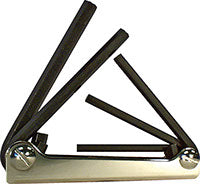 Eklind Tool  Hex-L 7 Pieces Metric Medium Arm Fold-Up Hex Key Set
