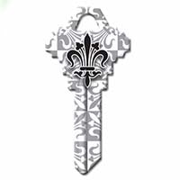 Hy-ko Products Fleur De Lis Blank Key