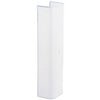 Plain White Glass Channel, 12-In.