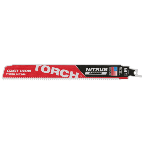 9 7TPI The TORCH™ for CAST IRON with NITRUS CARBIDE™ 5PK