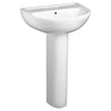 American Standard 24-Inch Evolution® 4-Inch Centerset Pedestal Sink Top and Leg Combination, White