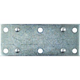 4-Pk., 3.5 x 1-3/8-In. Zinc Mending Plate