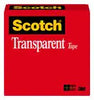 3M Scotch® Transparent Tape Refill Rolls 3/4 x 72 yards, 3