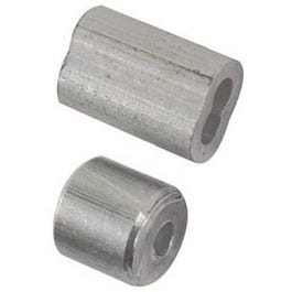 Garage Door Aluminum Ferrules/Stops, 1/16-In., 2-Pk.