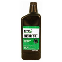 Lawn Mower Oil, 4-Cycle, SAE30, 20-oz.