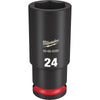 SHOCKWAVE™ Impact Duty™ 1/2 Drive 24MM Deep 6 Point Socket