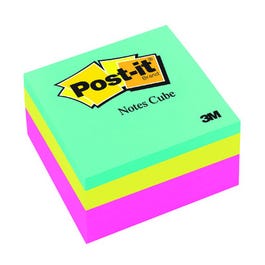 Notes Cube, Assorted Ultra Colors, 400-Sheets Per Cube