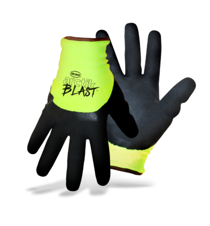 BOSS Boss® Arctik Blast™ High–vis Green Textured Latex Palm