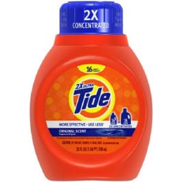 2X Ultra Liquid Detergent, Regular Scent, 25-oz.