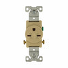 Eaton Cooper Wiring Commercial Specification Grade Single Receptacle 15A, 250V Ivory