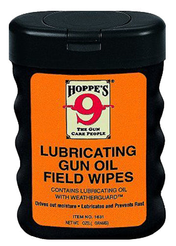 Hoppes 1631 Gun Oil Field Wipes 50 Pack