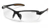 Pyramex Carhartt Spokane Clear Lens with Black Frame