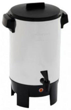 COFFEE MAKER 30CUP POLISHED URN
