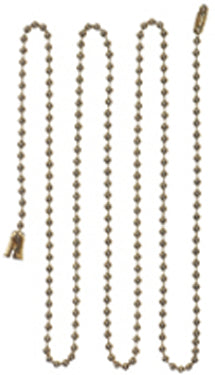 NIKL FINISH BEAD CHAIN