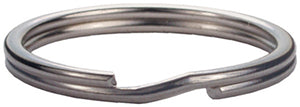 2  NICKEL-PLATED SPLIT RING