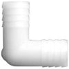 HOSE BARB ELBOW 1/4 NYLON