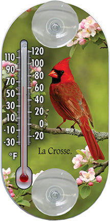 THERMOMETER 4 IN CARDINAL