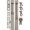 Wright Products Keyed Flush Mounted Patio Door Latch, Aluminum