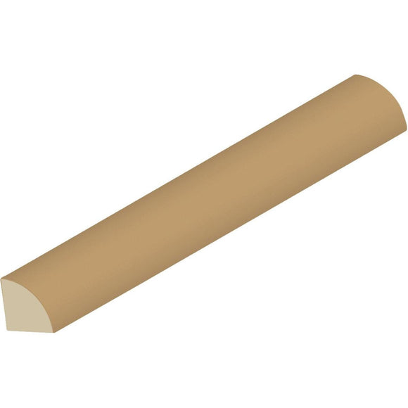 Cedar Creek WM106 Primed 11/16 In. W. x 11/16 In. H. x 96 In. L. Finger Joint Pine Quarter Round Molding