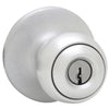 Kwikset Polo Satin Chrome Entry Door Knob