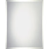 Erias Home Design 36 In. W. x 48 In. H. Frameless Beveled Edge Wall Mirror