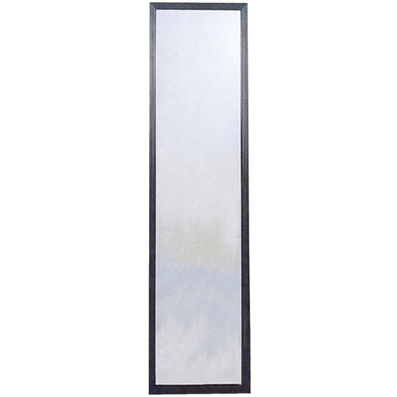 Home Decor Innovations Suave 13 In. x 49 In. Black Plastic Door Mirror