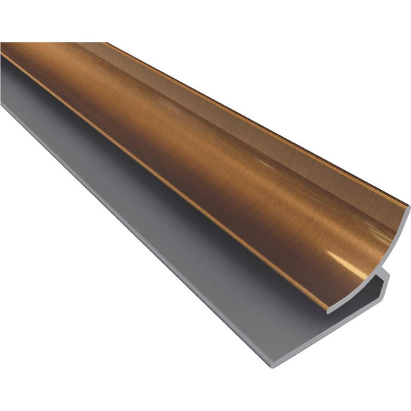 Fasade 18 In. Thermoplastic Inside Corner Backsplash Trim, Oil-Rubbed Bronze