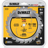 DeWalt Flexvolt 8-1/4 In. 24-Tooth Fast Cutting Circular Saw Blade
