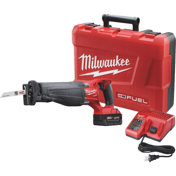 Milwaukee Sawzall M18 FUEL 18-Volt Lithium-Ion Brushless Cordless Reciprocating Saw Kit