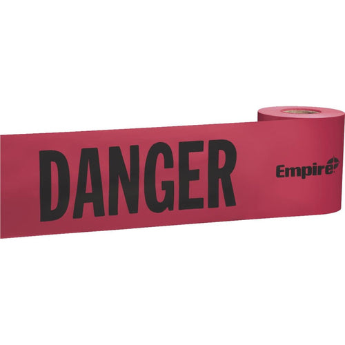 Empire 3 In. W x 200 Ft. L Danger Caution Tape