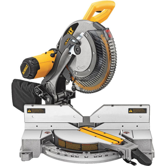 DeWalt 12 In. 15-Amp Dual-Bevel Compound Miter Saw