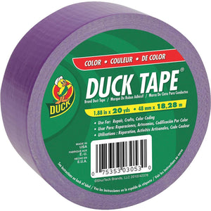 Duck Tape 1.88 In. x 20 Yd. Colored Duct Tape, Purple - Pecos, TX -  Gibson's Hardware and Lumber