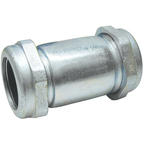 B&K 3/4 In. x 4 In. Compression Galvanized Coupling