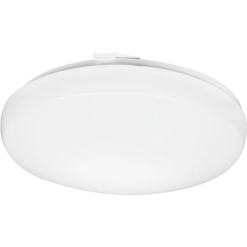 Lithonia 11 In. White Round LED Flush Mount Light Fixture