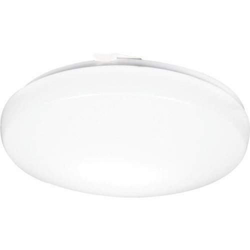 Lithonia 14 In. White Round LED Flush Mount Light Fixture