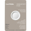 Lutron White Round Rotary Dimmer Knob