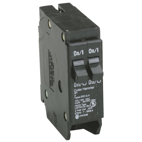 Eaton BR 30A/30A Double-Pole Standard Trip Duplex Circuit Breaker